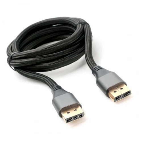 Кабель Display Port - Display Port V1.4 соединительный 1,8м <экран/оплетка/чёрный> Cablexpert (CC-DP8K-6) Кабель Display Port - Display Port V1.4 соединительный 1,8м <экран/оплетка/чёрный> Cablexpert (CC-DP8K-6)