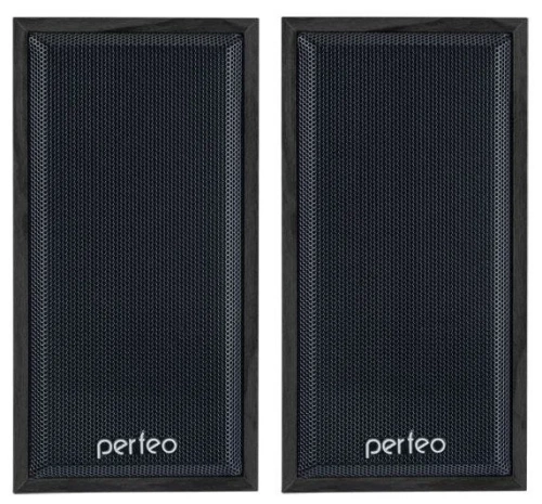 Колонки 2.0 Perfeo CALIBR <2х3Вт (RMS)/180–20000Гц/вход 3.5мм/USB/корпус пластик/черный> (PF_A4426)
