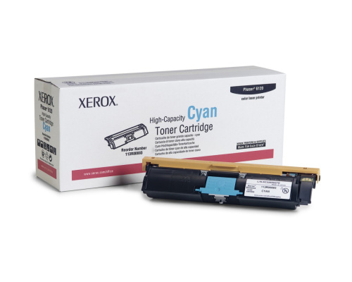 Тонер-картридж Xerox к Phaser 6120 (113R00693) (Cyan), ресурс 4500 стр.