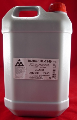 Тонер Brother TN-2080/2090/2235/2275; HL-1112/2130/2132/2135/2140/2240 (кан, 1кг)  AQC-Россия; AQC-209