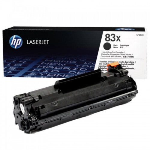 Тонер-картридж HP CF283X Black для HP LJ Pro M225 MFP/M201, ресурс 2200 стр. (5%) <оригинал>
