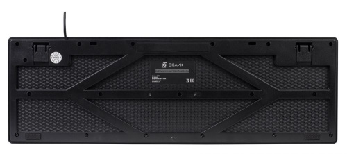 Клавиатура Oklick 580M <черный/белый/классическая/104кл/1,5М/USB>