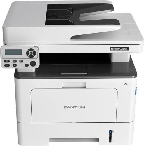 МФУ лаз. A4 Pantum BM5100ADW <40стр-мин/первая 6.9сек/1200dpi/DADF/USB/LAN/WiFi/белый-серый> МФУ лаз. A4 Pantum BM5100ADW <40стр-мин/первая 6.9сек/1200dpi/DADF/USB/LAN/WiFi/белый-серый>