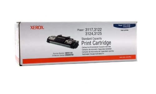 Тонер-картридж Xerox 106R01159 к Phaser 3117/3122/3124/3125, рес. 3000 стр. <оригинал>