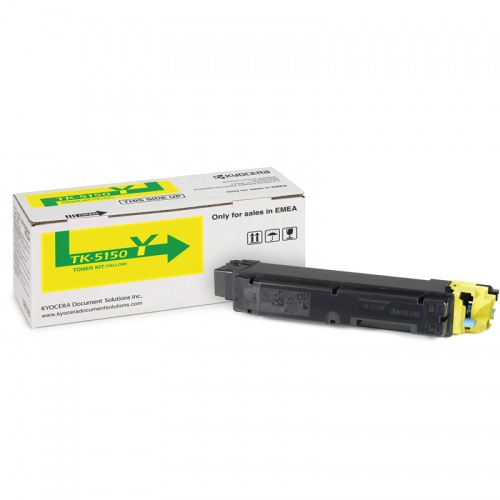 Тонер-картридж Kyocera TK-5150Y для P6035cdn/M6x35cidn Yellow (10000 стр) <оригинал>