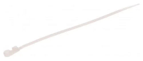 Стяжка нейлоновая, неоткрыв. Cablexpert (100шт/200x4.8mm/белая/с монтажным отверстием) (NYTH-200x4.8)
