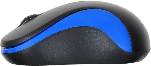 Мышь Oklick 605SW <беспроводная (радио)/оптическая/1200dpi/2кнопки/USB/черный-синий>