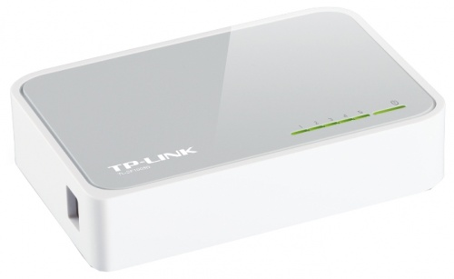 Коммутатор 5-port 100Mbps TP-Link TL-SF1005D <пластик>