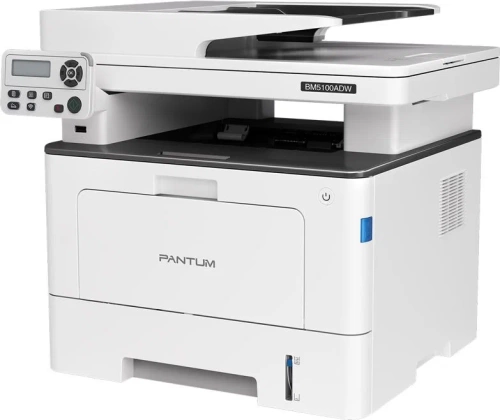 МФУ лаз. A4 Pantum BM5100ADW <40стр-мин/первая 6.9сек/1200dpi/DADF/USB/LAN/WiFi/белый-серый> МФУ лаз. A4 Pantum BM5100ADW <40стр-мин/первая 6.9сек/1200dpi/DADF/USB/LAN/WiFi/белый-серый>