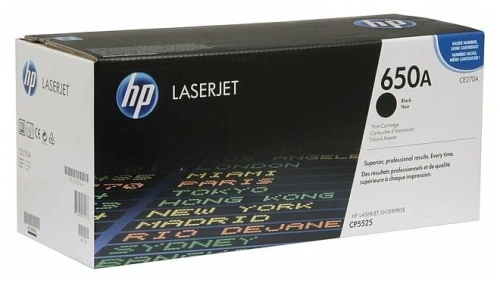Тонер-картридж HP CE270A Black к Color LaserJet для CP5520, рес. 13500 стр., (Совм.) GalaPrint