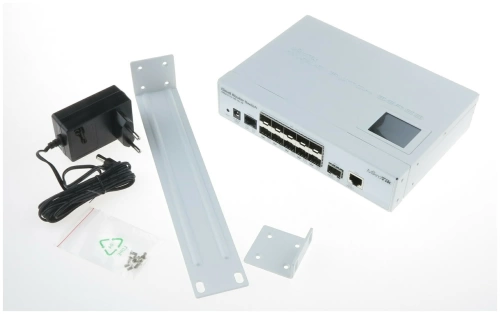 Коммутатор MikroTik Cloud Router CRS212-1G-10S-1S+IN (10xSFP/1xSFP+/1xRJ45 1Gbit/RoS5)