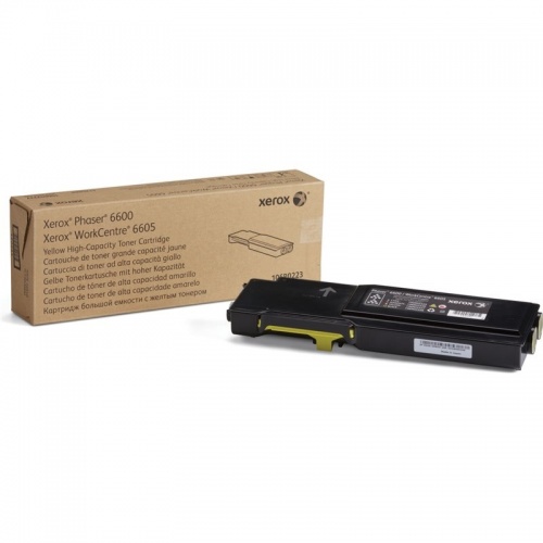 Тонер-картридж Xerox 106R02239 Yellow к WC 6605/Phaser 6600, рес. 11000 стр. <оригинал> Metered