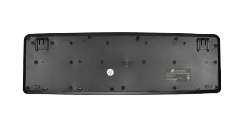 Клавиатура Oklick 130M <чёрная/классическая/107кл/мембранная/USB>