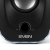Колонки 2.0 Sven 330 <чёрный/2х2.5 Вт/90 - 20 000Гц/пластик/подсветка/USB>