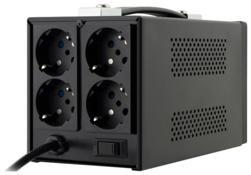 Стабилизатор напряжения Ippon AVR-1000 (600W/4xEuro/черный) Стабилизатор напряжения Ippon AVR-1000 (600W/4xEuro/черный)