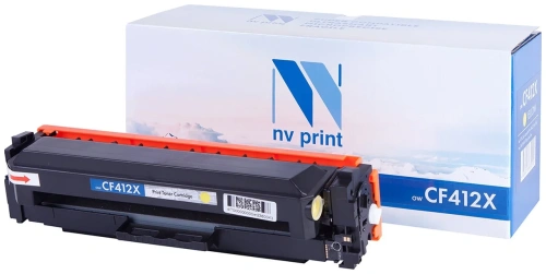 Тонер-картридж CF412X  Yellow к HP Color LJ M377dw/M452nw/M452dn, 5000 стр. (Совм) NV-Print