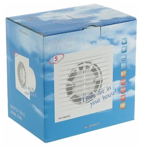 Вентилятор вытяжной Вентс 125 С 180 м3/ч