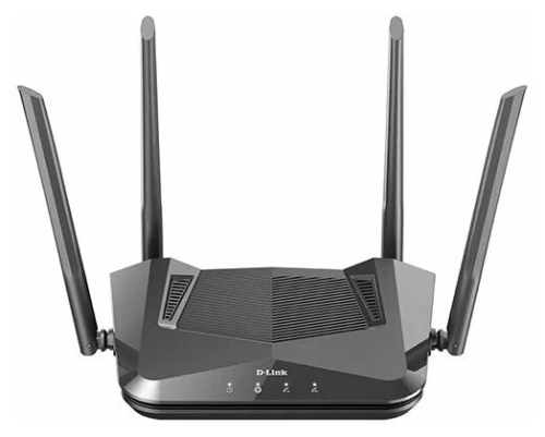 Маршрутизатор D-Link DIR-X1530/RU/A1A (AX1500/2.4+5.0GHz/MU-MIMO 2x2/15dBm/4x5dBi/3x1Gbit/USB/VPN)