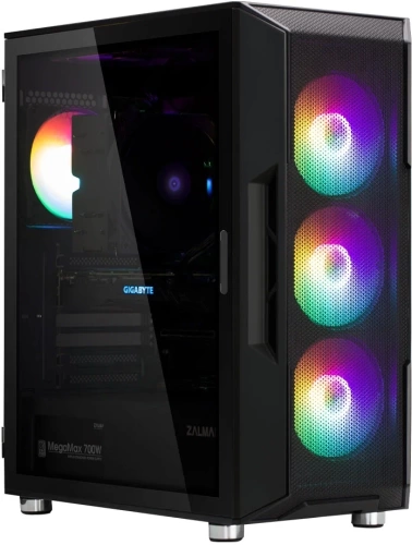 Корпус ATX Zalman i3 NEO Black (2x3.5"/5x2.5"/1xUSB3.0/2xUSB2.0/4x120mm RGB/slot 2x120mm)