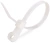 Стяжка нейлоновая, неоткрыв. Cablexpert (100шт/200x4.8mm/белая/с монтажным отверстием) (NYTH-200x4.8)