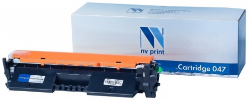 Тонер-картридж Canon 047 Black к LBP112/MF112 рес.1600стр (Совм.) NV-Print