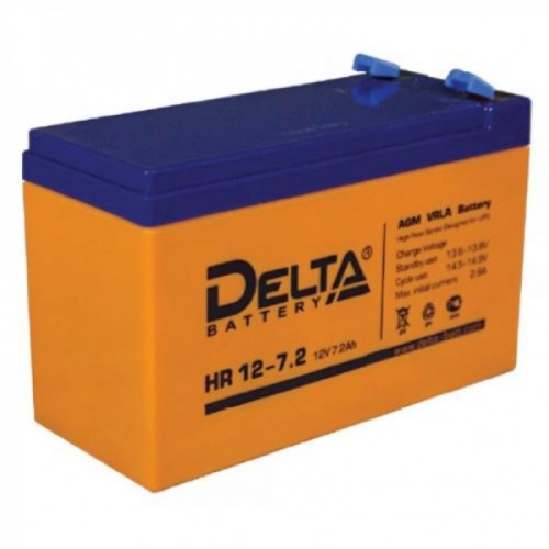 Батарея аккумуляторная 12V/7.2Ah Delta HR 12-7.2 <151x94x65мм> Батарея аккумуляторная 12V/7.2Ah Delta HR 12-7.2 <151x94x65мм>