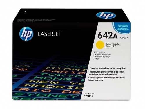 Тонер-картридж HP CB402A Yellow к CLJ CP4005, рес. 7500 стр. <оригинал>