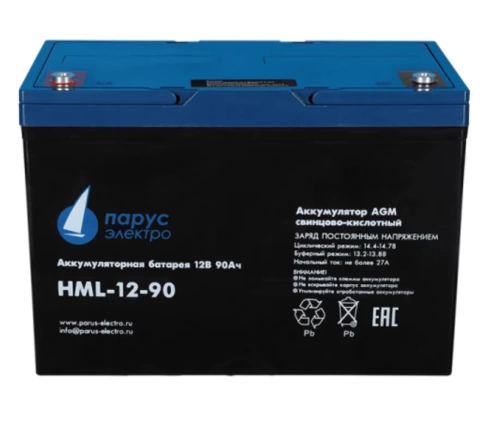 Батарея аккумуляторная 12V/9Ah Парус Электро HML-12-9 (151x65x94мм/2.9kg/12лет/разряд 20ч/макс ток заряда 3.6A/макс ток разряда 135A 5сек) Батарея аккумуляторная 12V/9Ah Парус Электро HML-12-9 (151x65x94мм/2.9kg/12лет/разряд 20ч/макс ток заряда 3.6A/макс ток разряда 135A 5сек)