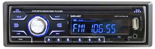 Автомагнитола Swat MEX-2430UB 1DIN 4x50Вт