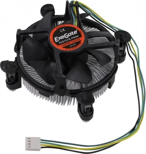 Вентилятор Soc 115x/775 ExeGate EЕ97378-PWM (Al+Cu/92mm/1200-2600rpm/11-24dB/4pin/95W) Вентилятор Soc 115x/775 ExeGate EЕ97378-PWM (Al+Cu/92mm/1200-2600rpm/11-24dB/4pin/95W)