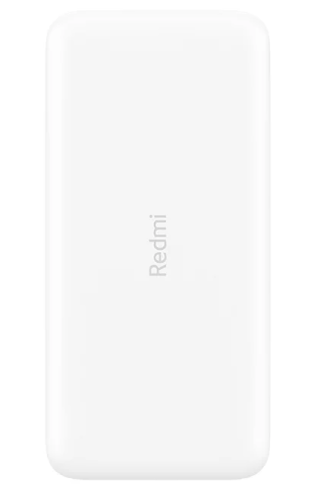 Портативный аккумулятор Xiaomi Redmi Power Bank Fast Charge <20000mah/2xUSB/3.6A/белый>