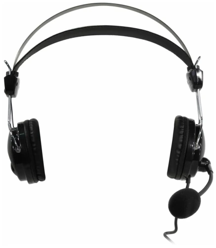 Наушники A4 HS-7P <накладные/черный/20Гц-20КГц/2.5м>