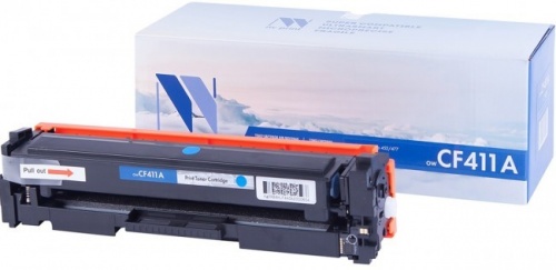 Тонер-картридж CF411A Cyan к HP Color LJ M377dw/M452nw/M452dn, 2300 стр. (Совм) NV-Print