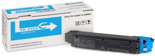 Тонер-картридж Kyocera TK-5150C для P6035cdn/M6x35cidn Cyan (10000 стр) <оригинал>