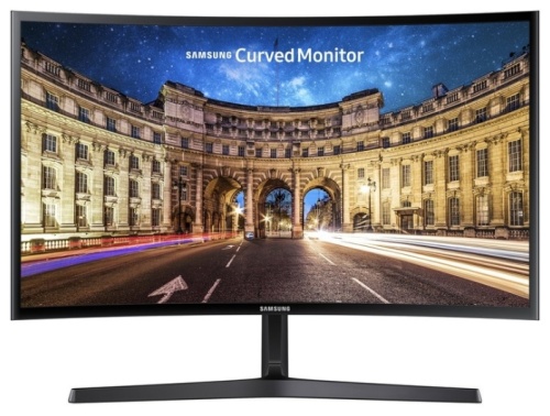 Монитор 23.5" Samsung C24F396FHI Curved (Black/VA/4ms/FullHD/3000:1/250cd/178°178°/VGA+HDMI) HDMI кабель