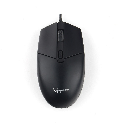 Мышь Gembird MOP-500H с подогревом <проводная/оптическая/2400dpi/черная>
