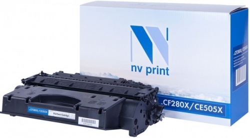 Тонер-картридж HP CE505X/CF280X к LJ P2055/M401/M425, рес. 6900 стр. (Совм) NV-Print