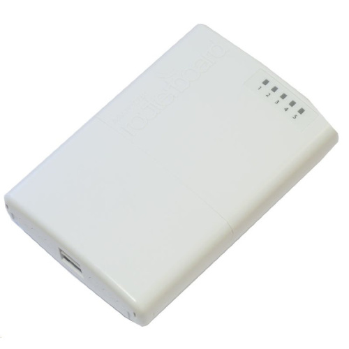 Маршрутизатор проводной Mikrotik PowerBOX r2 (RB750P-PBr2) <5х100 Mbps/64Mb SDRAM/128Mb Nand/RouterOS Level 4>