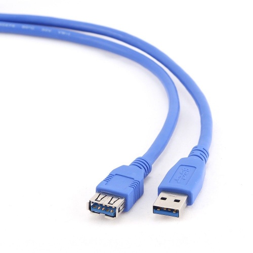 Кабель Am - Af USB3.0 удлинитель 1.8 м, экран,позолоч.контакты,синий, Gembird (CCP-USB3-AMAF-6) Кабель Am - Af USB3.0 удлинитель 1.8 м, экран,позолоч.контакты,синий, Gembird (CCP-USB3-AMAF-6)