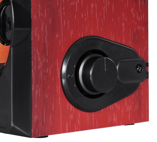 Колонки 2.0 Oklick OK-161 <темное дерево/2x3Вт RMS/150-20000Гц/пластик>