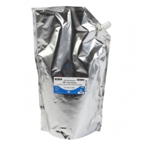 Тонер HP LJ 1010/1200/1320/4000/8100/9000,P2015/2035,M401, Canon LBP2900/3200 (фл, 1кг) B&W Standart-Россия; HST-025-1K