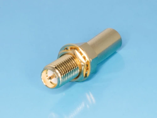 Коннектор Amphenol RP-SMA-C58PG <позолоченный/обжим/на RG-58>