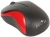 Мышь Oklick 605SW <беспроводная (радио)/оптическая/1200dpi/2кнопки/USB/черный-красный>