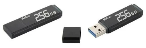 Флеш диск USB3.0 256Gb Netac U351 Aluminum Alloy (NT03U351N-256G-30BK)
