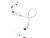 Переходник USB Type-C/Jack3.5F Cablexpert CCA-UC3.5F-01-W