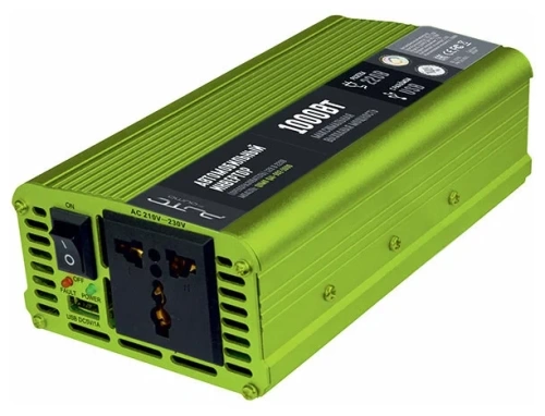 Автомобильный инвертор/преобразователь QUMO QAI-902-1000 (12V/600-1000W/USB)