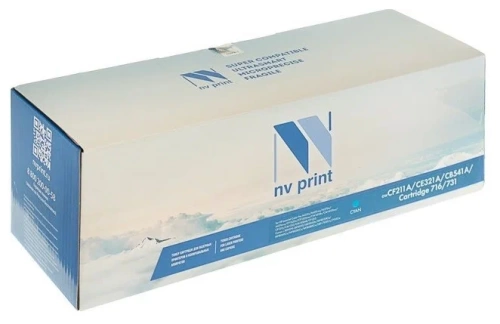 Тонер-картридж HP CF211A/CE321A/CB541A/716/731 Cyan, рес. 1600 стр. (Совм) NV-Print