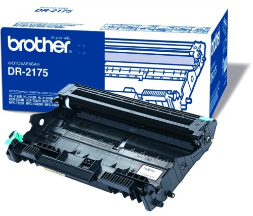 Блок фотобарабана Brother (фотокондуктор) DR-2175 к HL2140/2150N/2170W/2142 DCP7030/7032/7045N MFC7320/7440N/7840W (12 000 стр.)