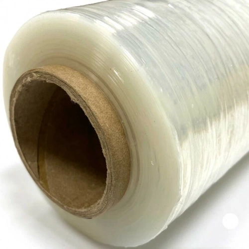 Стретч пленка ручная 500мм х 23 мкм вторичная (6шт/кор) 300м длина