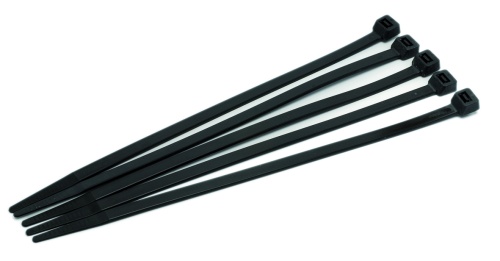 Комплект для монтажа кабелей Steel KIT-1B черный (10 стяж., 4 самокл. площадки, 4 обезжир салфет.)